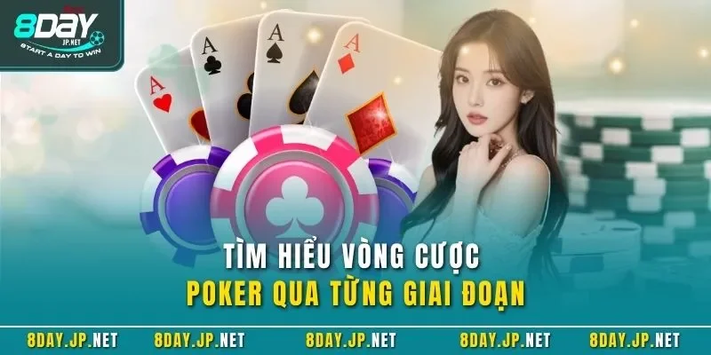Tìm hiểu vòng cược Poker qua từng giai đoạn